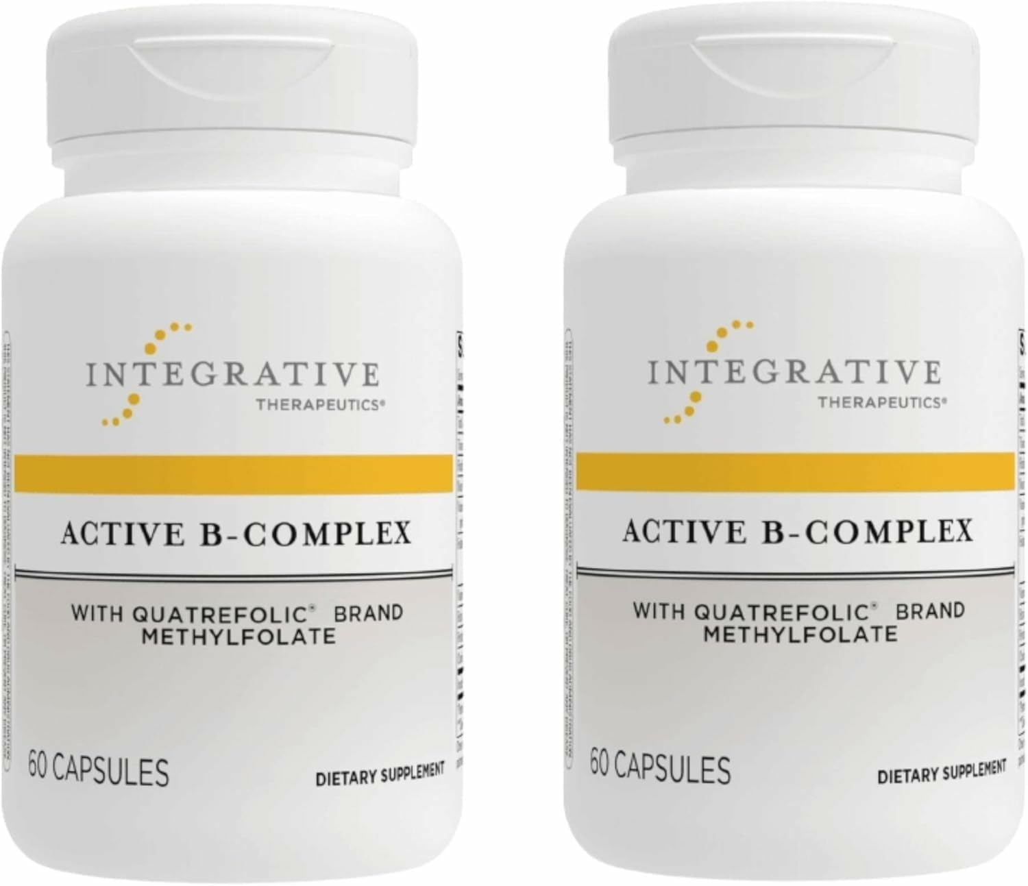 Integrative Therapeutics Active B-Complex - Cellular Energy & Heart Health Support with Vitamins B2, B6 & B12* - Supports Nervous & Immune Systems* - Dairy-Free & Gluten-Free - 60 Capsules