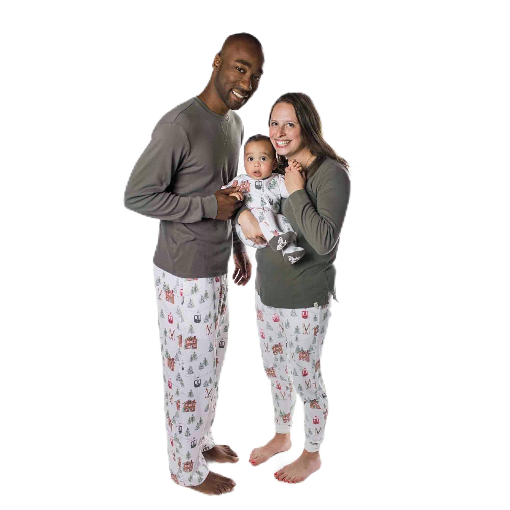 Burt's Bees Baby and Family Matching Holiday Organic Cotton Pajamas