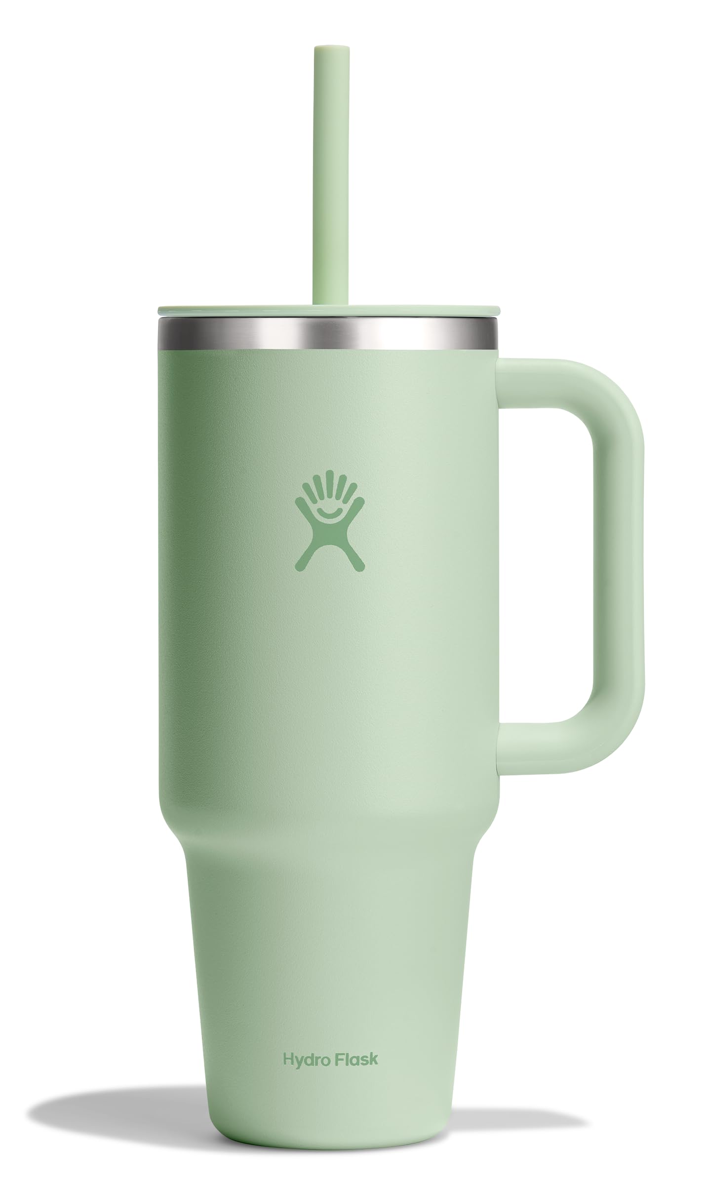 Hydro Flask 32 Oz Travel Tumbler with Handle, Lid and Straw - Insulated Stainless Steel in Holiday Punch