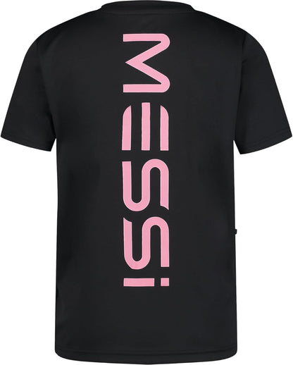Boys' Lifestyle Short Sleeve Top, Loose-fit Shirt with Logo, Comfortable
