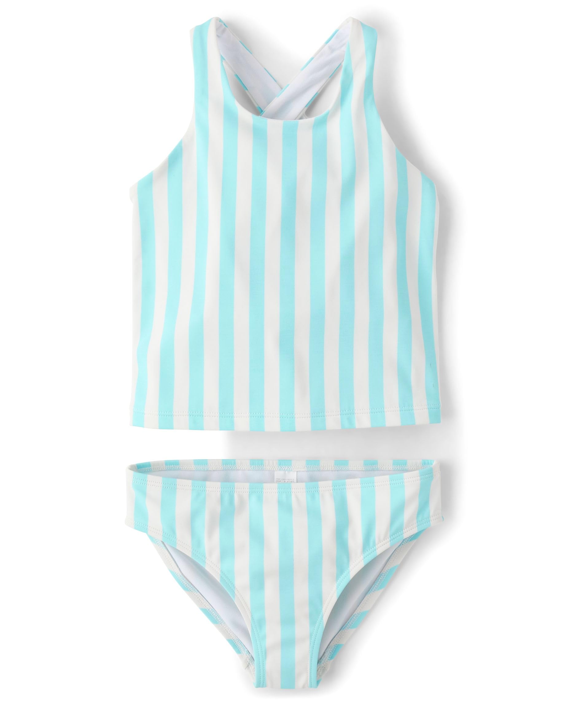 The Children's Place Girls' 2-Piece Tankini Swimsuit