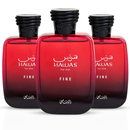 RASASI Hawas For Men - Eau de Parfum Spray 100ML (3.4 Oz), Premium Arabian Perfume for Men, A Signature Scent for Long-Lasting Fragrance - Ideal Men Perfumes For Special Occasions & Daily Elegance