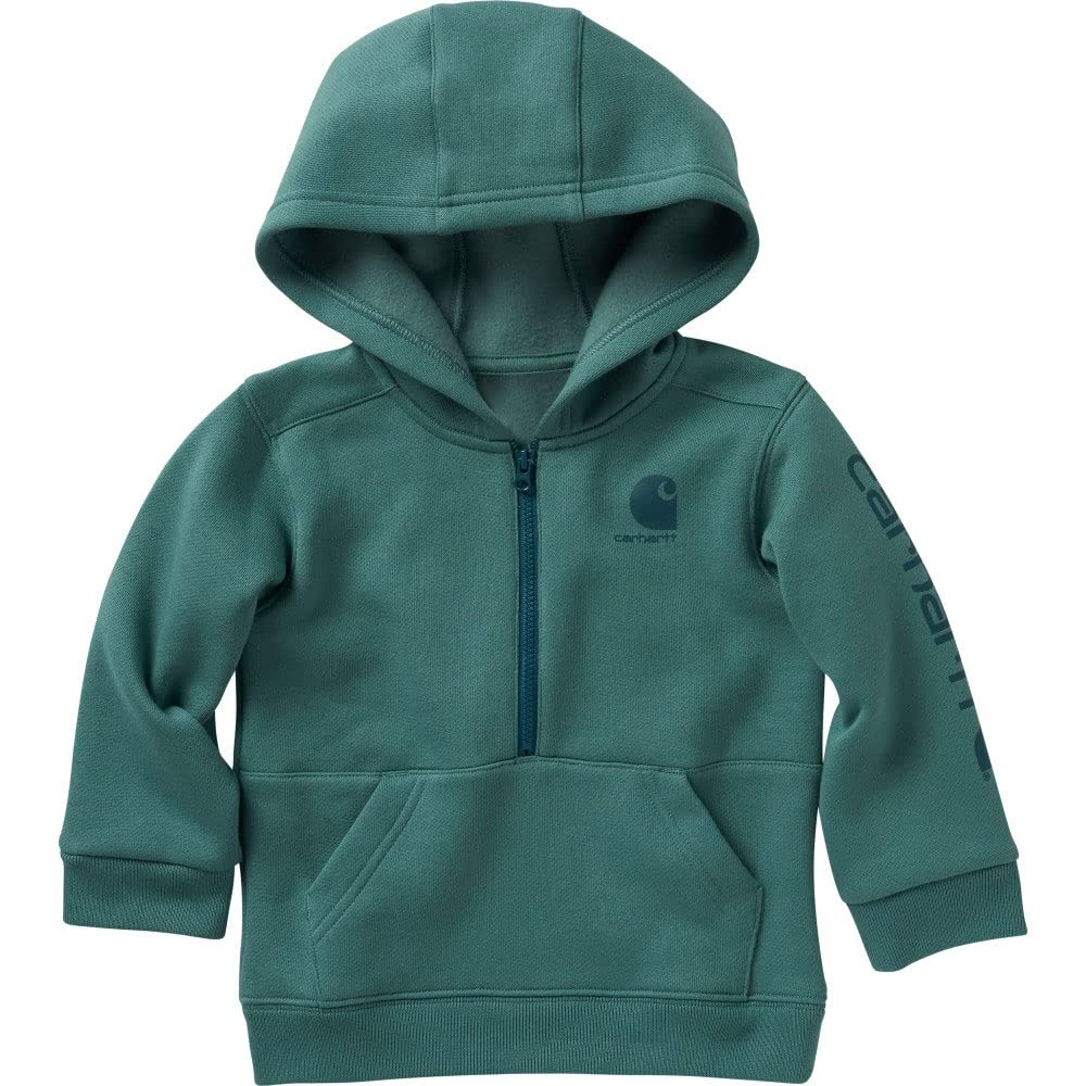 Carhartt Kid's CA6273 Long-Sleeve Half-Zip Sweatshirt - Boys