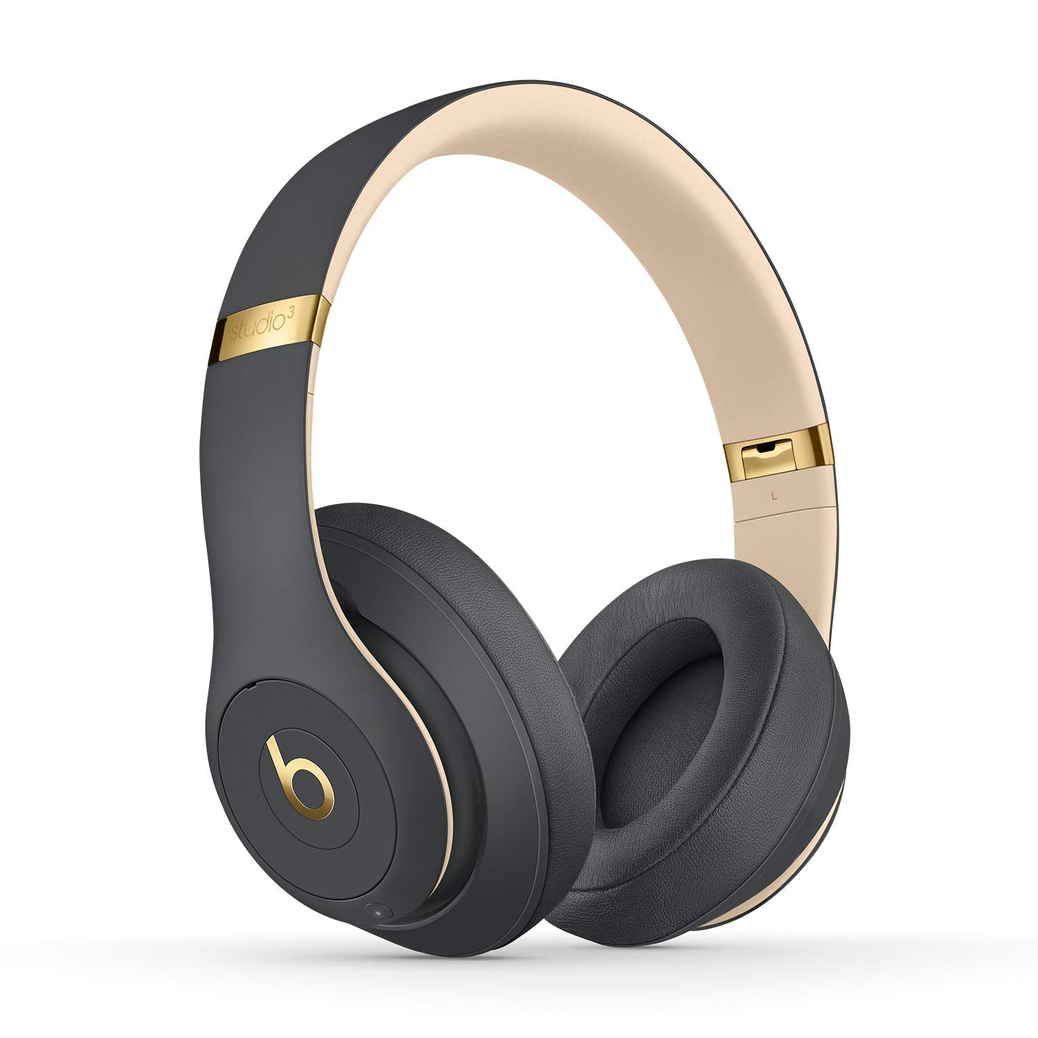 Beats Studio3 Wireless Noise Cancelling Over-Ear Headphones - Apple W1 Headphone Chip, Class 1 Bluetooth, 22 Hours of Listening Time, Built-in Microphone - Matte Black