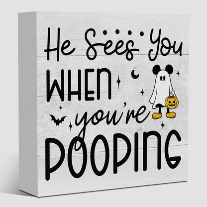 Cute Halloween Decor, Happy Halloween Dog Decorations, Spooky Ghost Decor for Home Office, Spider Webs Scary Decorations 5 x 5 inches A11