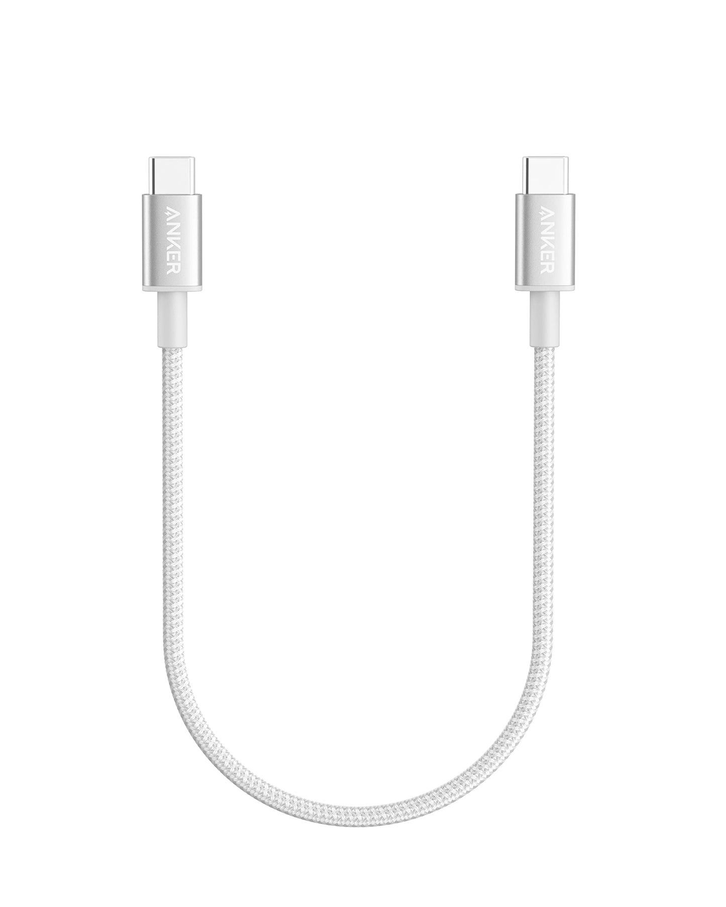 Anker USB C to USB C Cable, Type C 60W Fast Charging Cable (6FT, 2Pack) for iPhone 16 Series, iPad mini 6 and More (Black)
