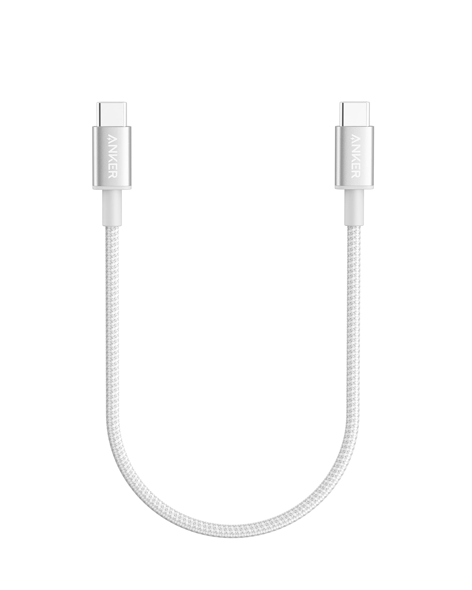 Anker USB C to USB C Cable, Type C 60W Fast Charging Cable (6FT, 2Pack) for iPhone 16 Series, iPad mini 6 and More (Black)