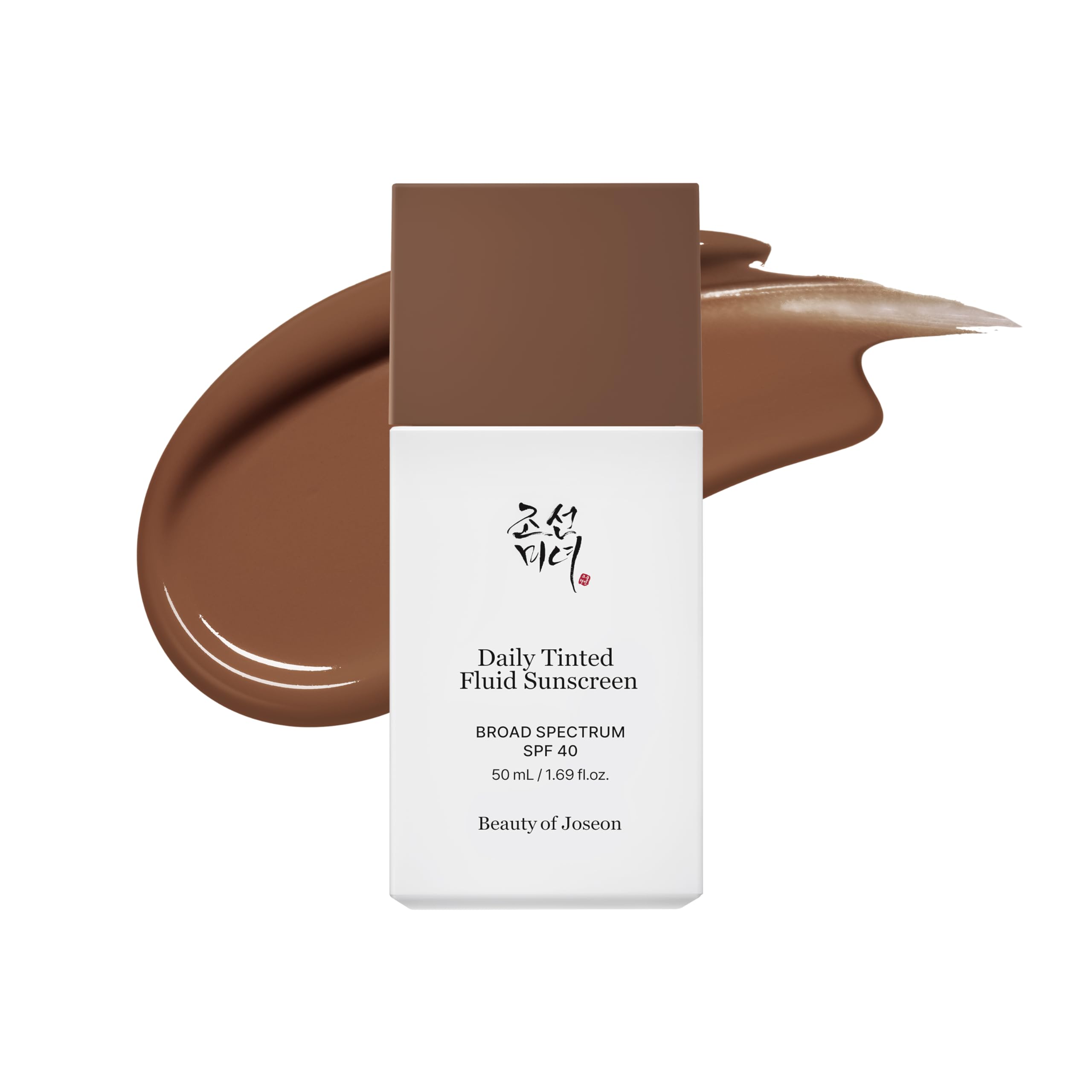 Beauty of Joseon Daily Tinted Fluid Sunscreen 12 Shades for Face Moisturizing Broad Spectrum SPF 40 Korean Skincare 50ml, 1.69 fl.oz #LN110