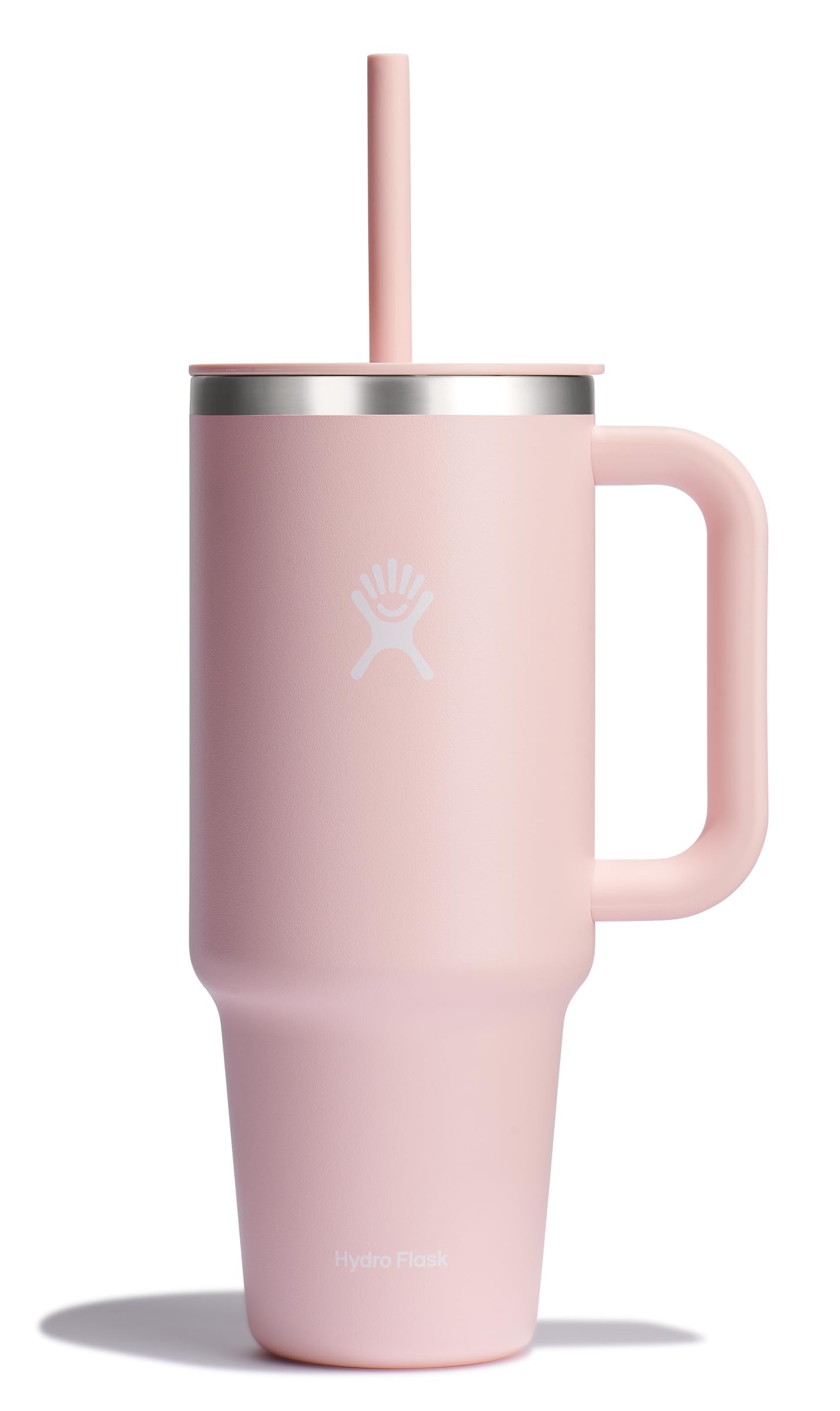 Hydro Flask 32 Oz Travel Tumbler with Handle, Lid and Straw - Insulated Stainless Steel in Holiday Punch
