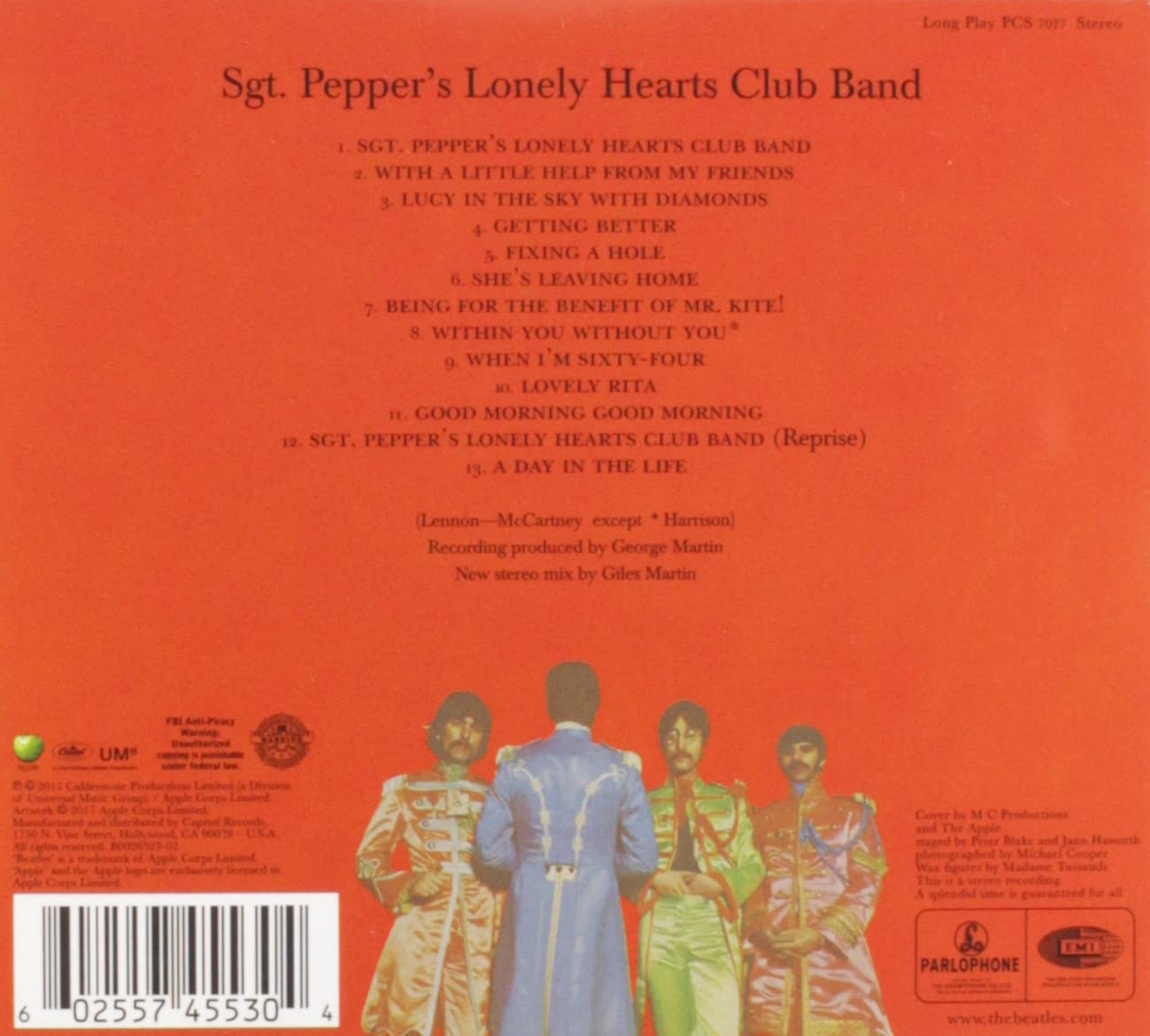 Beatles Sgt Pepper's Lonely Hearts Club