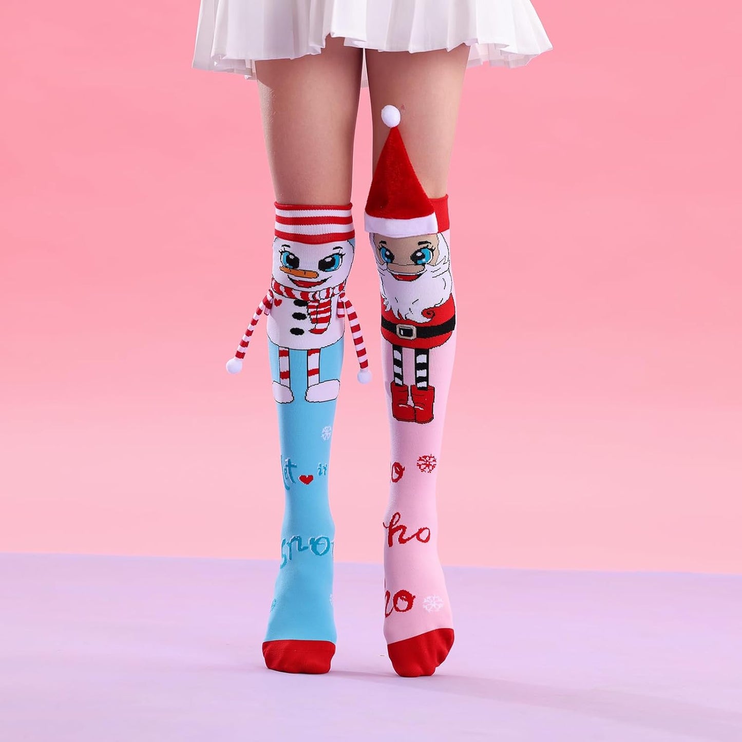 Crazy socks for kids Cute girl socks girls wacky Funky Stretch Mid to High Novelty Socks