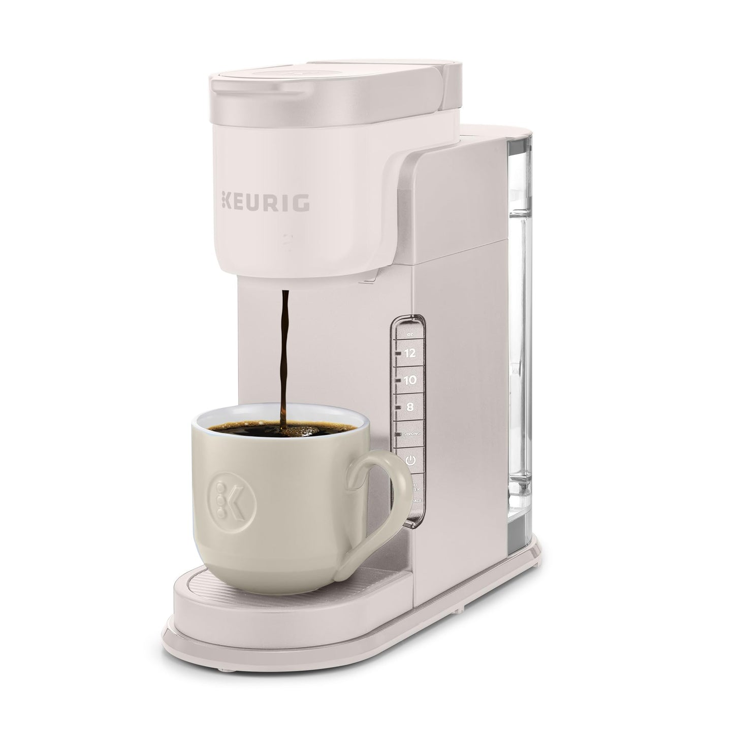 Keurig K-Express Single Serve K-Cup Pod Coffee Maker, 3 Brew Sizes, Strong Button Feature, 42oz Removable Reservoir, Mint