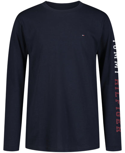 Tommy Hilfiger Boys' Long Sleeve Crew Neck T-Shirt