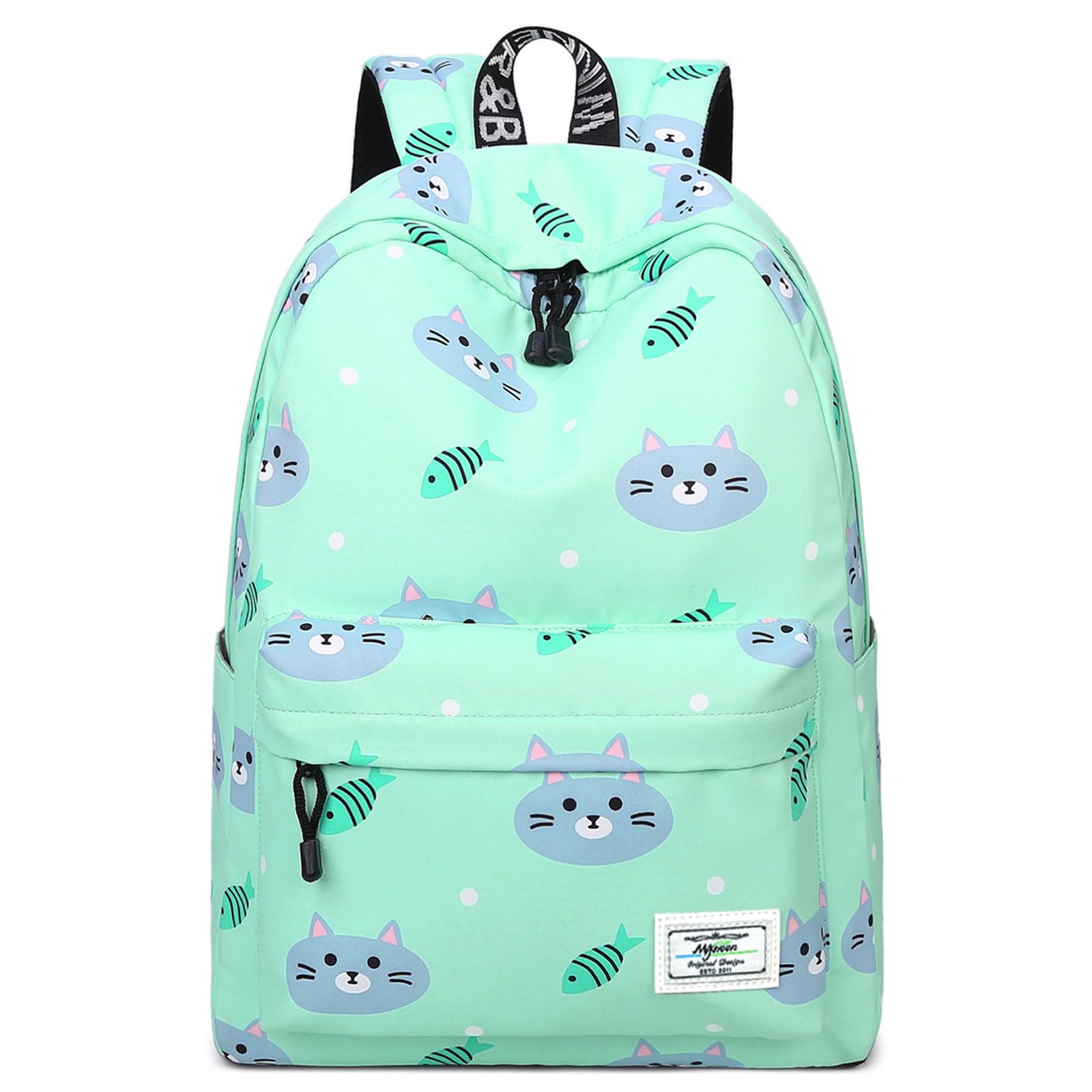 mygreen Kids Backpack, Kawaii Girls Backpack for School
