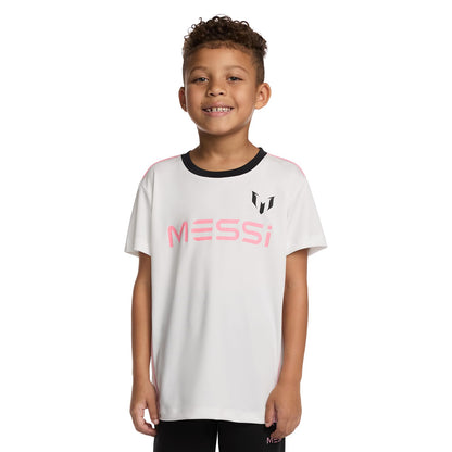 Boys' Lifestyle Short Sleeve Top, Standard Shirt with Logo, Comfortable Fit