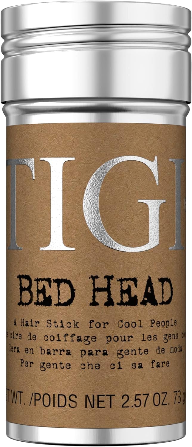 TIGI Bed Head Hair Wax Stick for a Soft, Pliable Hold, Hair Care Slick Back Stick Styling Product with Beeswax & Japan Wax, 2.57 oz