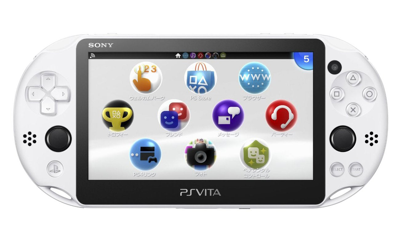 PlayStation Vita Wi-Fi model Glacier White (PCH-2006ZA22) Japanese Ver. Japan Import