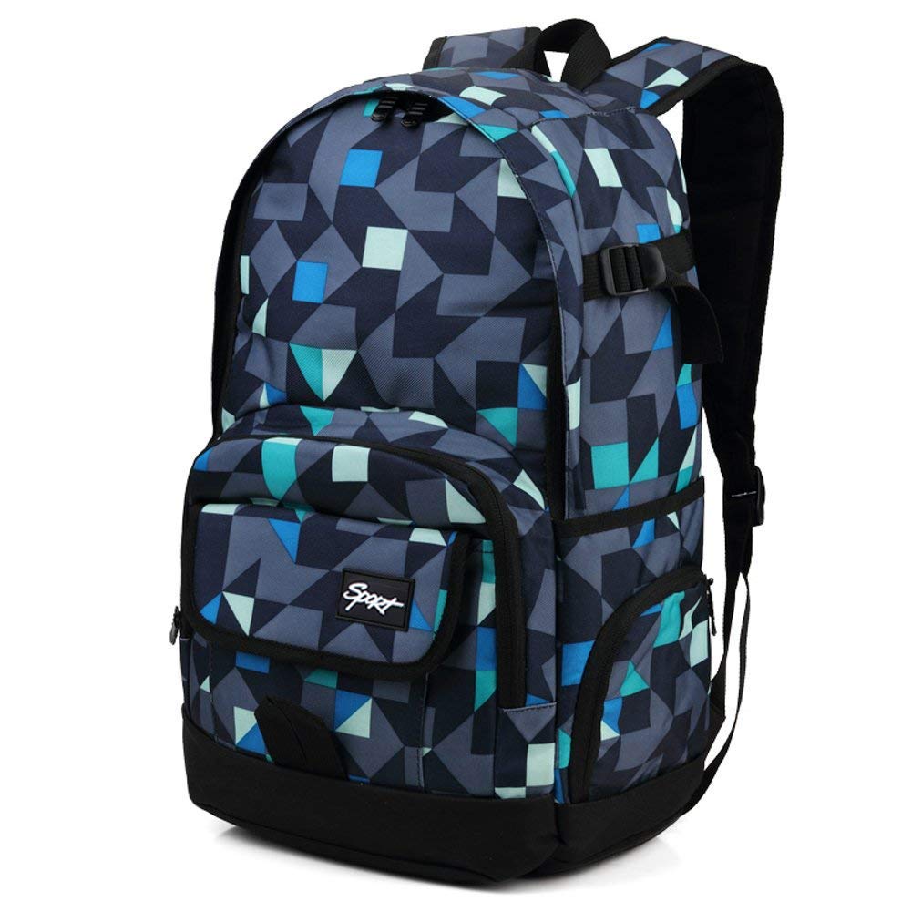 rickyh style School Backpack Travel Bag for Men & Women Lightweight College Back Pack with Laptop Compartmen