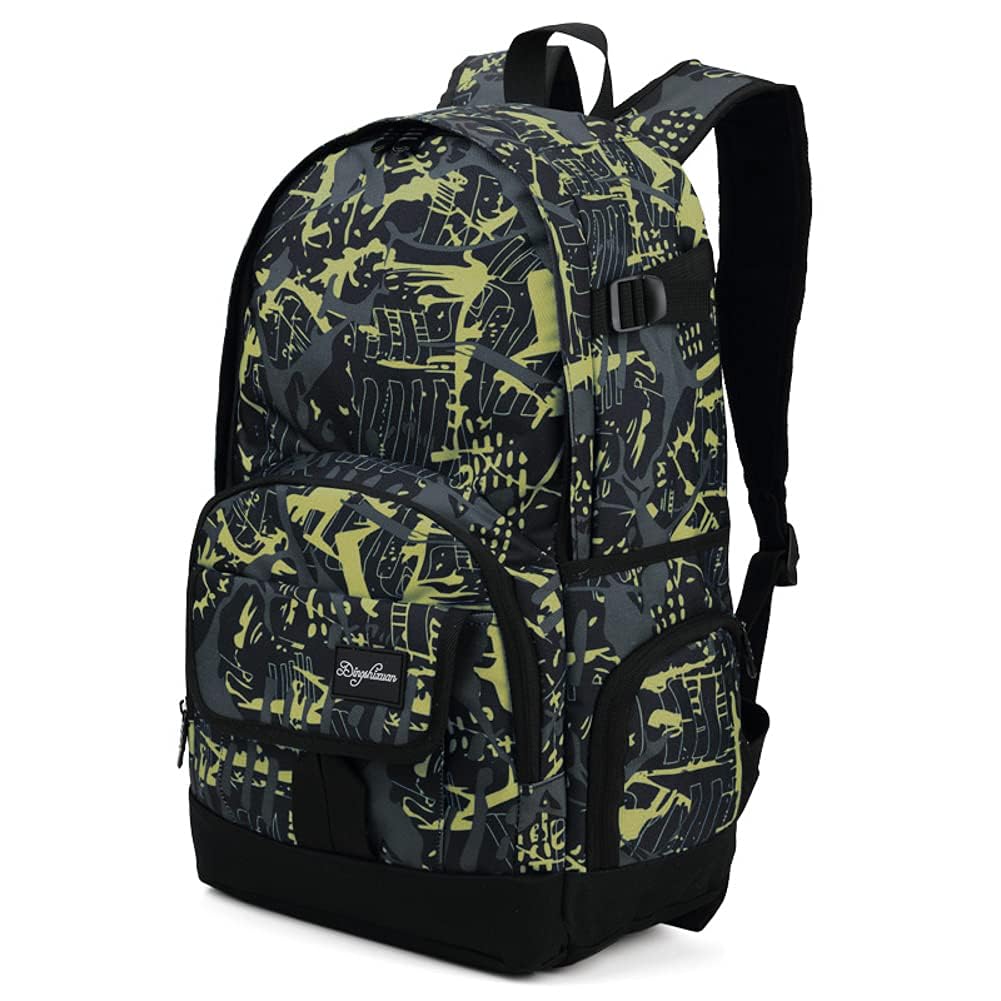 rickyh style School Backpack Travel Bag for Men & Women Lightweight College Back Pack with Laptop Compartmen