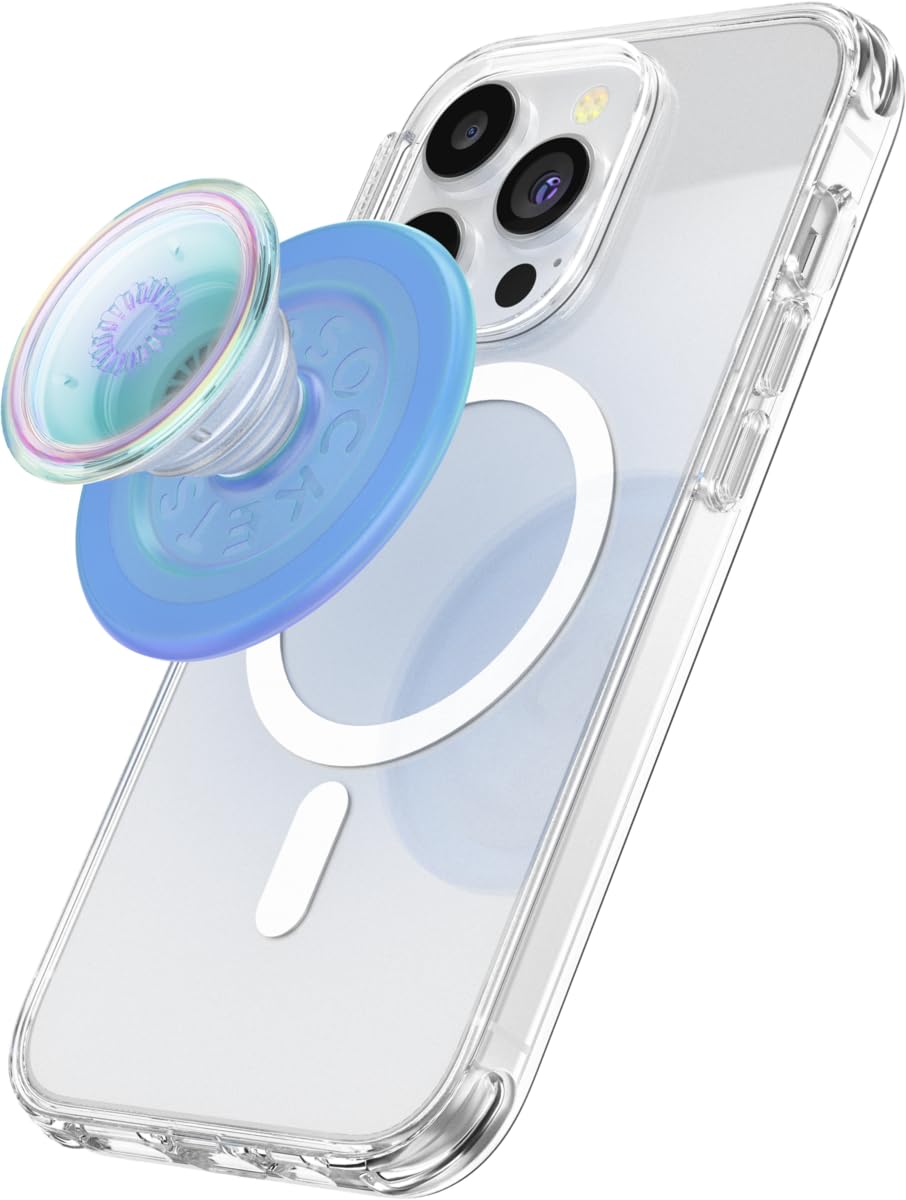 ​​​​PopSockets Phone Grip with Expanding Kickstand, Adhesive Grip - Black