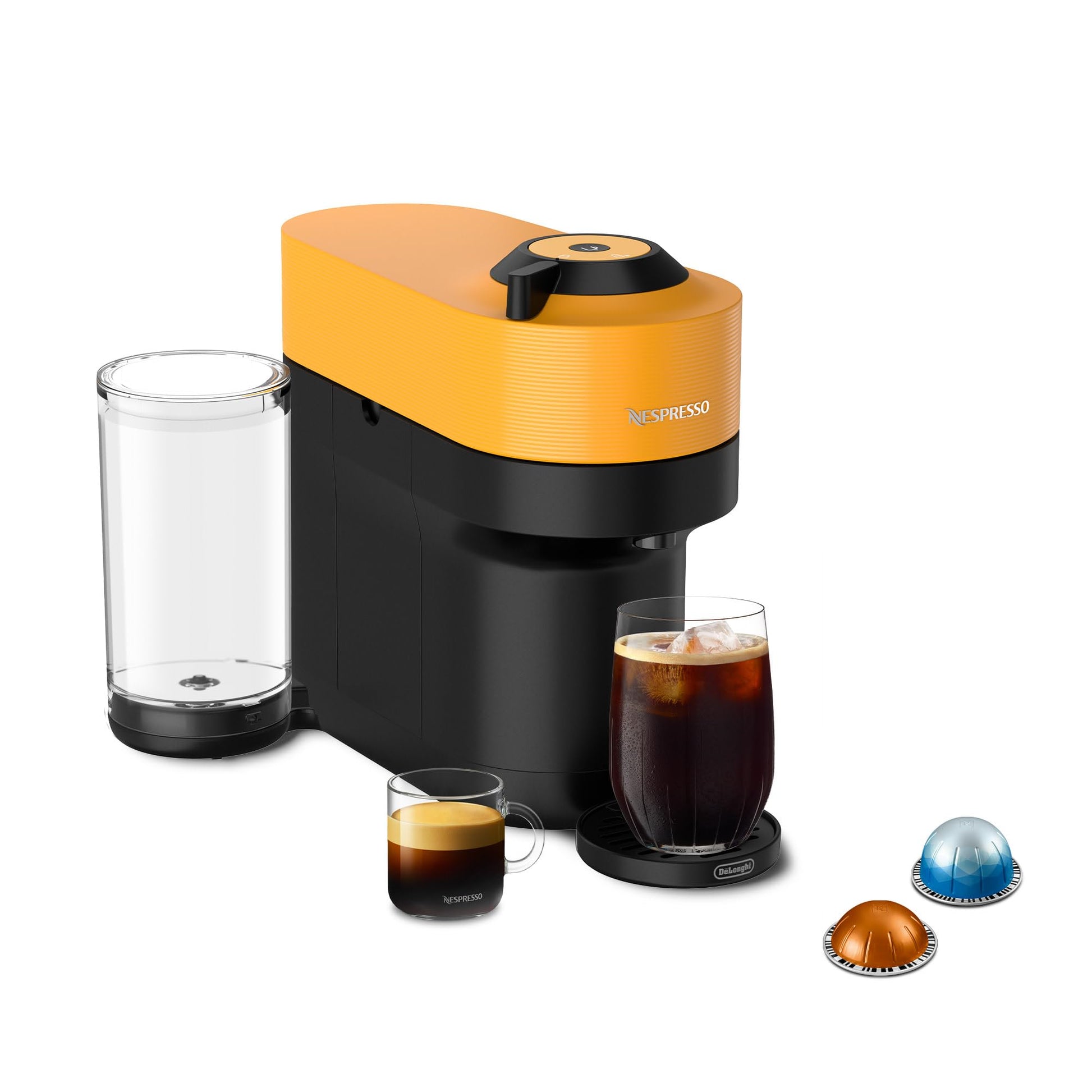 Nespresso Vertuo Pop+ Coffee and Espresso Maker by De'Longhi with Milk Frother, Candy Pink
