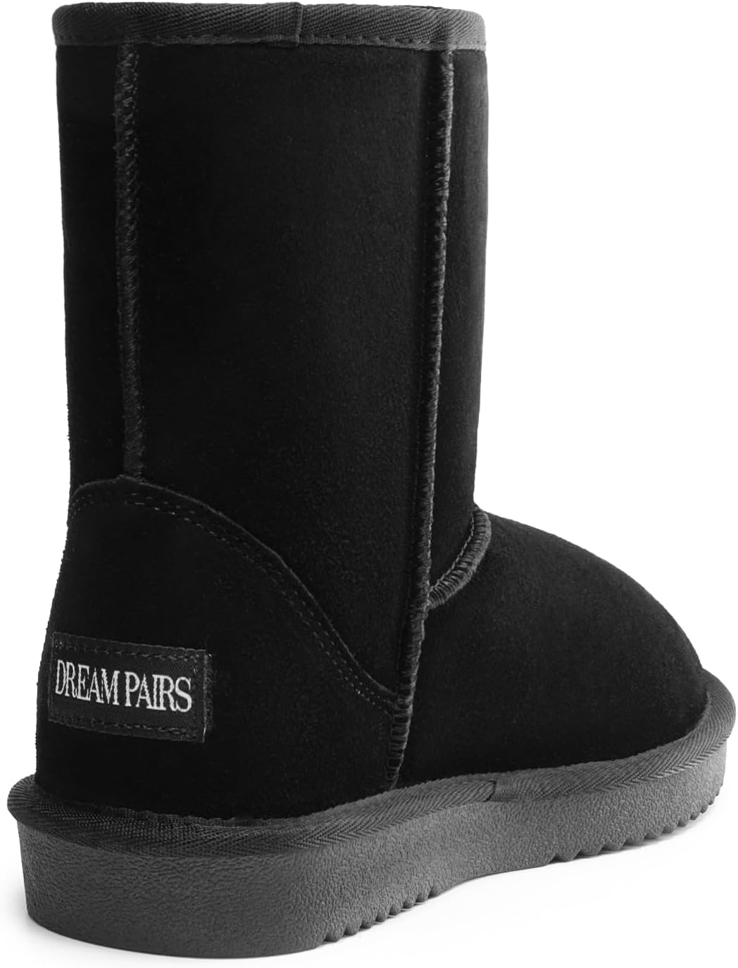 DREAM PAIRS Women's Shorty-New Mid Calf Winter Snow Boots