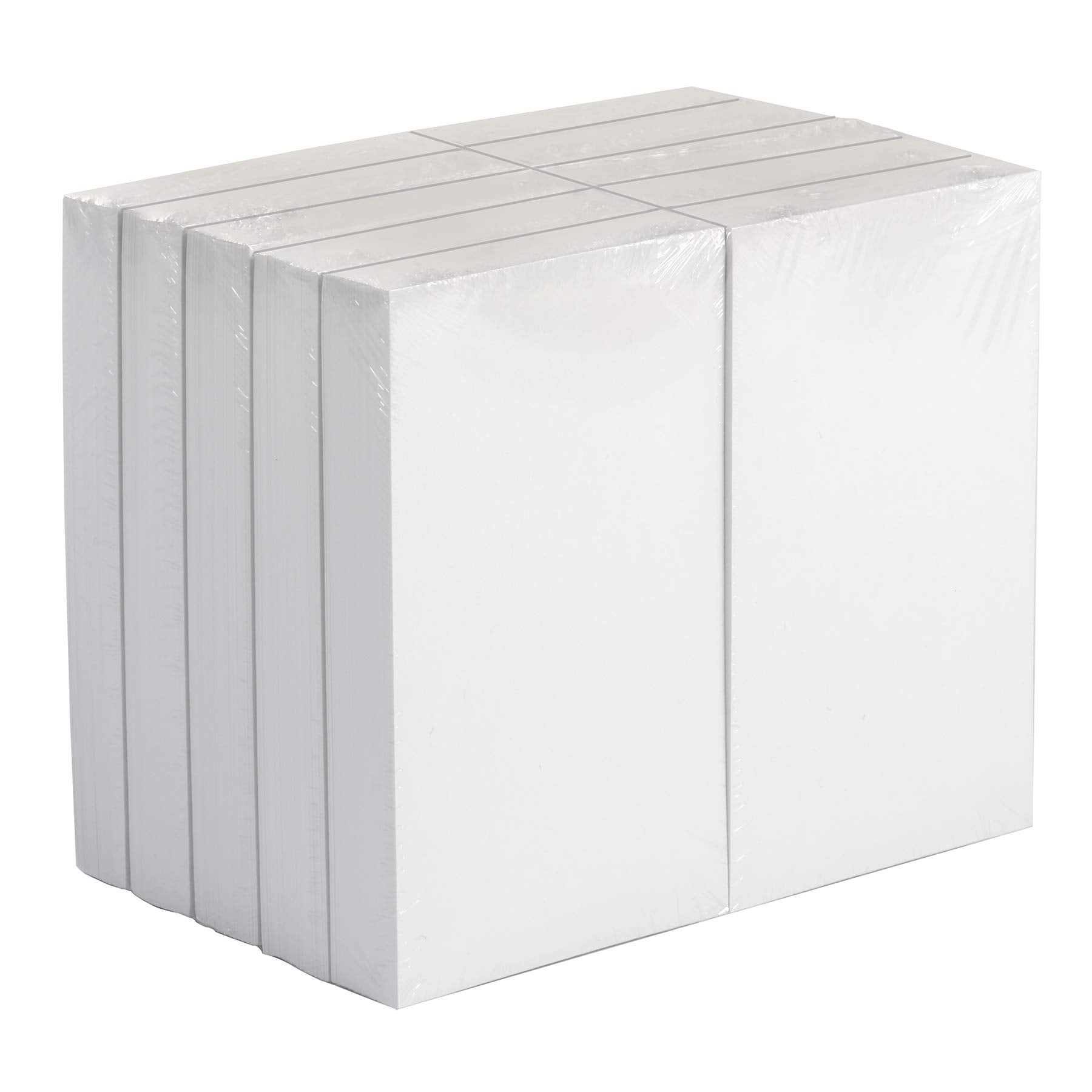 Amazon Basics Paper Flash Ruled Index Note Cards, Heavy Weight, White, 3 x 5 Inch Card, 300 Count, 100 Pack of 3