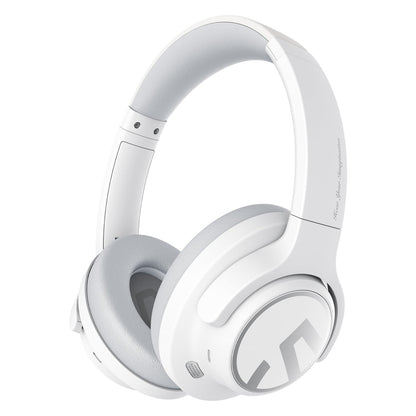 SoundPEATS Space Hybrid Active Noise Cancelling Headphones, Wireless Over Ear Bluetooth Headset, 123H Playtime, Hi Res Audio Wired, APP Custom EQ, Deep Bass, Comfort Ear Cups, for Home Office Travel