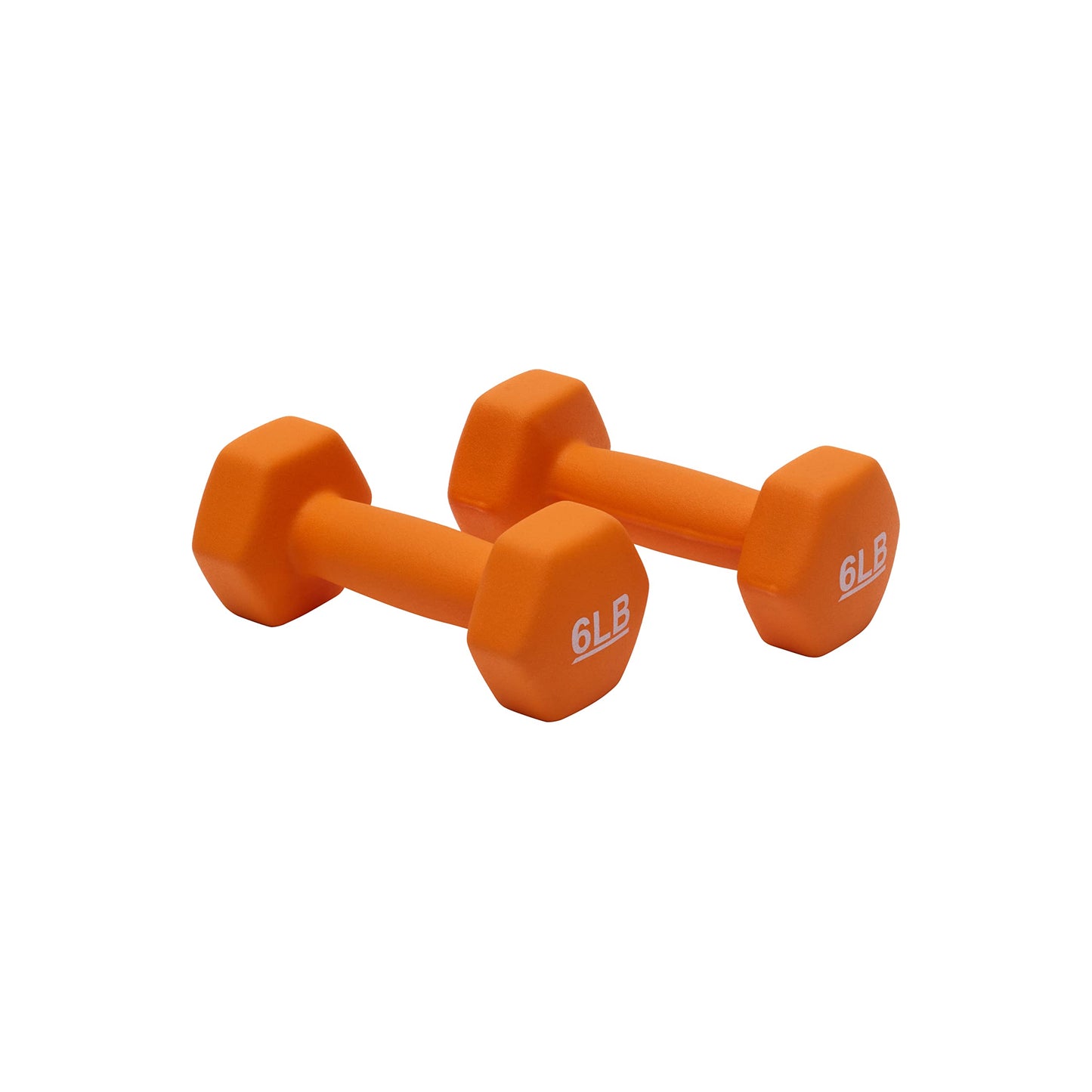 Amazon Basics Neoprene Dumbbell Hand Weights for Exercise and Muscle Toning