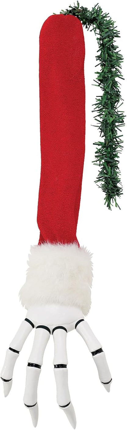 Department 56 Possible Dreams Disney The Nightmare Before Christmas Santa Jack Tree Topper Set, 12 Inch, Multicolor