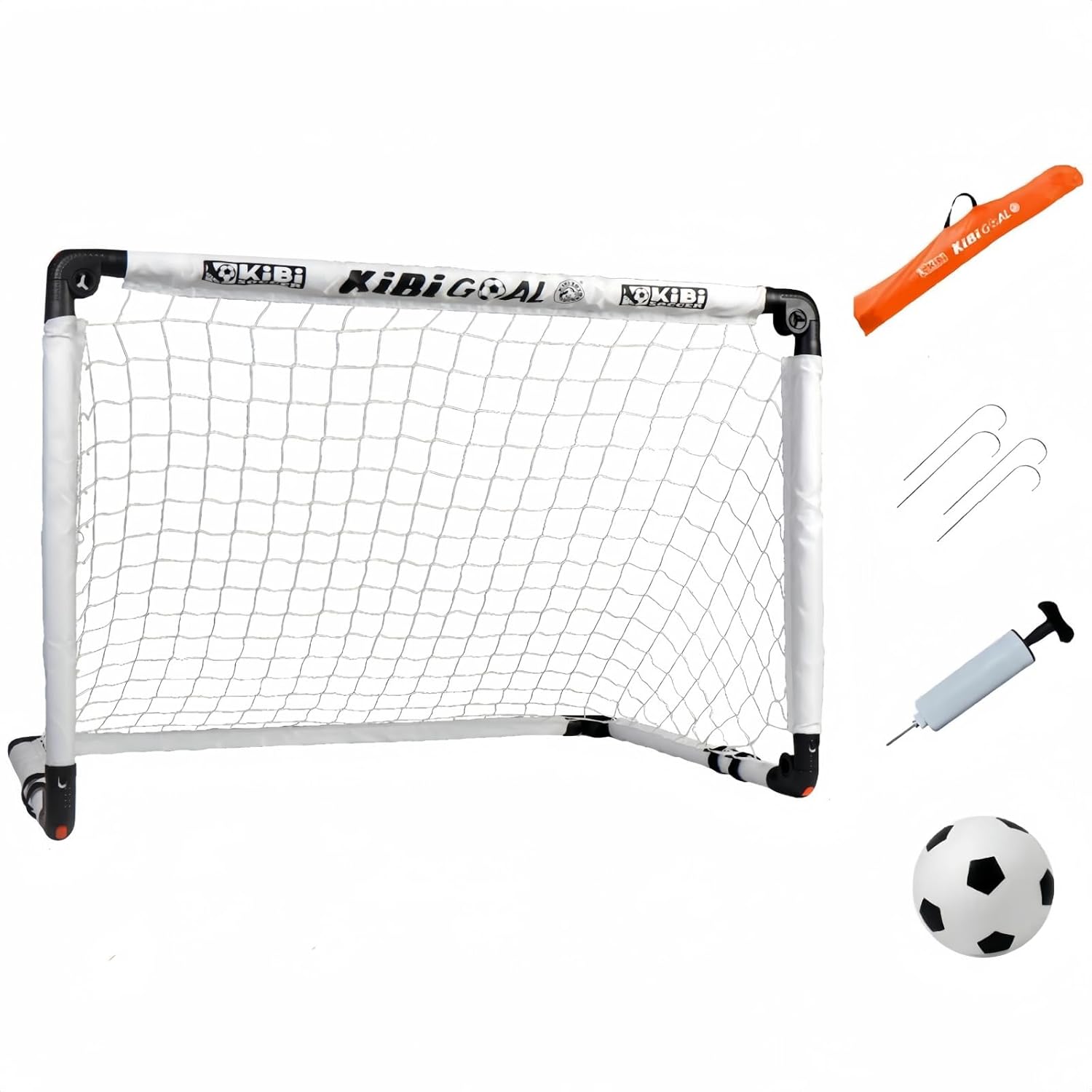 Kids Soccer Goal for Backyard Set, Small Foldable Goals for Toddler, Kids Mini Goals for The Garden/Indoor/Outdoor, 23" x 16"/ 35" x 23"/ 45" x 31" Goal Size, Children Soccer Toy Age 1-11