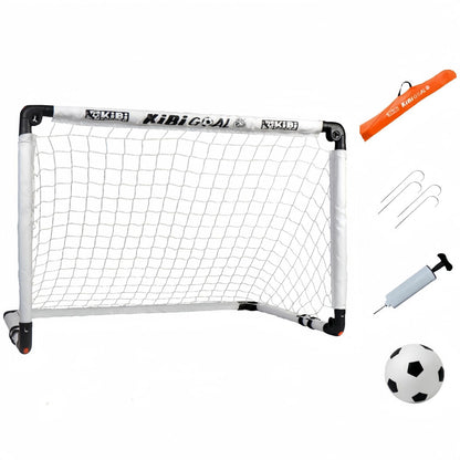 Kids Soccer Goal for Backyard Set, Small Foldable Goals for Toddler, Kids Mini Goals for The Garden/Indoor/Outdoor, 23" x 16"/ 35" x 23"/ 45" x 31" Goal Size, Children Soccer Toy Age 1-11