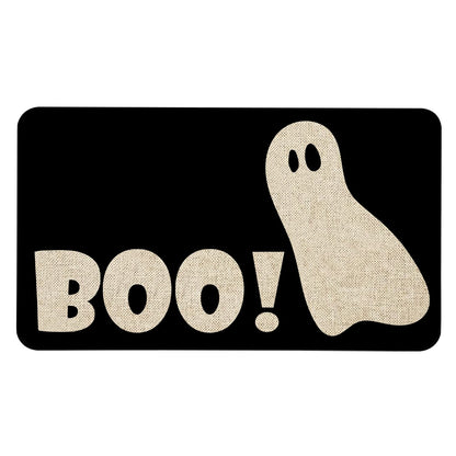 Roszwtit Halloween Door Mat 30 X 17 Inch Halloween Skull Doormat Indoor Outdoor Entrance Floor Mat Non Slip Halloween Decor Rubber Welcome Mats
