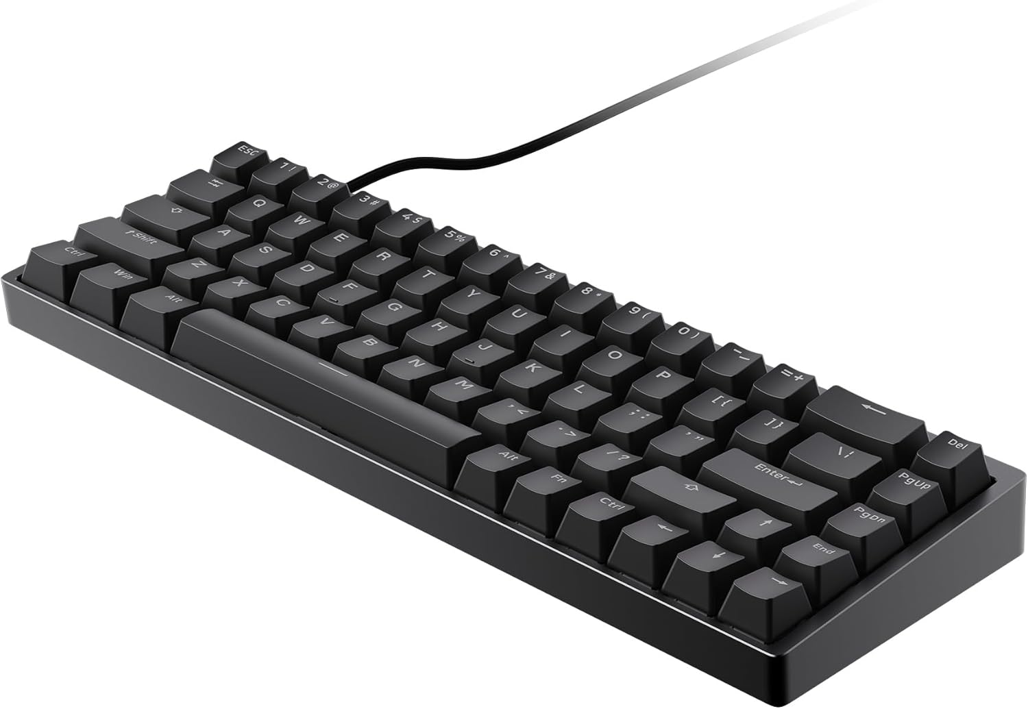 ENDGAME GEAR KB65HE 8k Gaming Keyboard – 8000Hz Hall Effect Keyboard with Raesha Silent Magnetic Switches, Aluminum Case, Doubleshot PBT Keycaps, RGB Lighting, ANSI US Layout