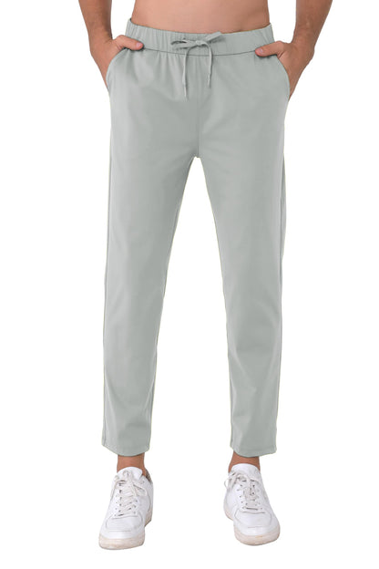Mens Stretch Travel Pants 27" Inseam Quick Dry Light Weight Sweatpants Workout Casual Joggers with Pockets