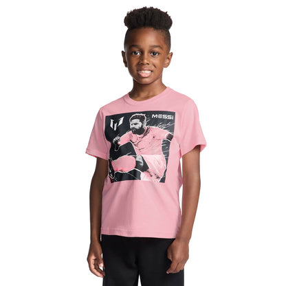 Boys' Lifestyle Short Sleeve T-Shirt, Slim-fit Graphic Tee, Cotton Blend Fabric