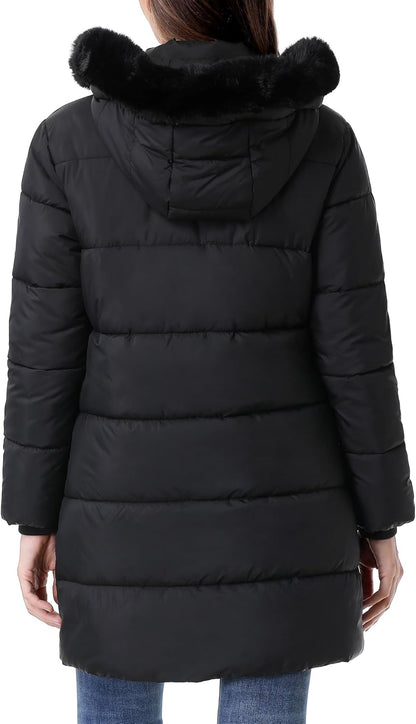 GOLDLADIES Women's Winter Coat Long Waterproof Parka - Warm Snow Jacket for Women,Windproof Winter Jacket for Cold Weather
