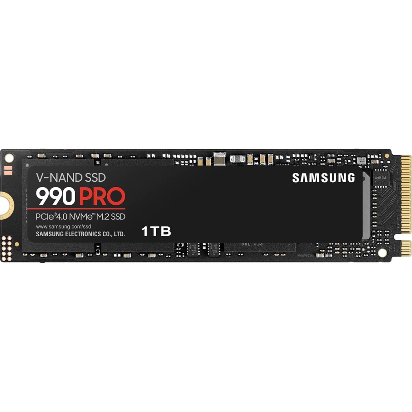 SAMSUNG 990 PRO w/ Heatsink SSD 2TB, PCIe Gen4 M.2 2280 Internal Solid State Hard Drive, Seq. Read Speeds Up To 7,450MB/s for High End Computing, Workstations, Compatible w/ PlayStation 5, MZ-V9P2T0CW