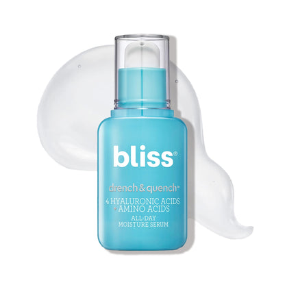 Bliss Glow & Hydrate Serum | Niacinamide + Hyaluronic Acid | Improves Dullness, Hydrates, Replenishes, & Defends Skin | Lightweight & Clean | Vegan & Cruelty-Free | 1 Fl Oz