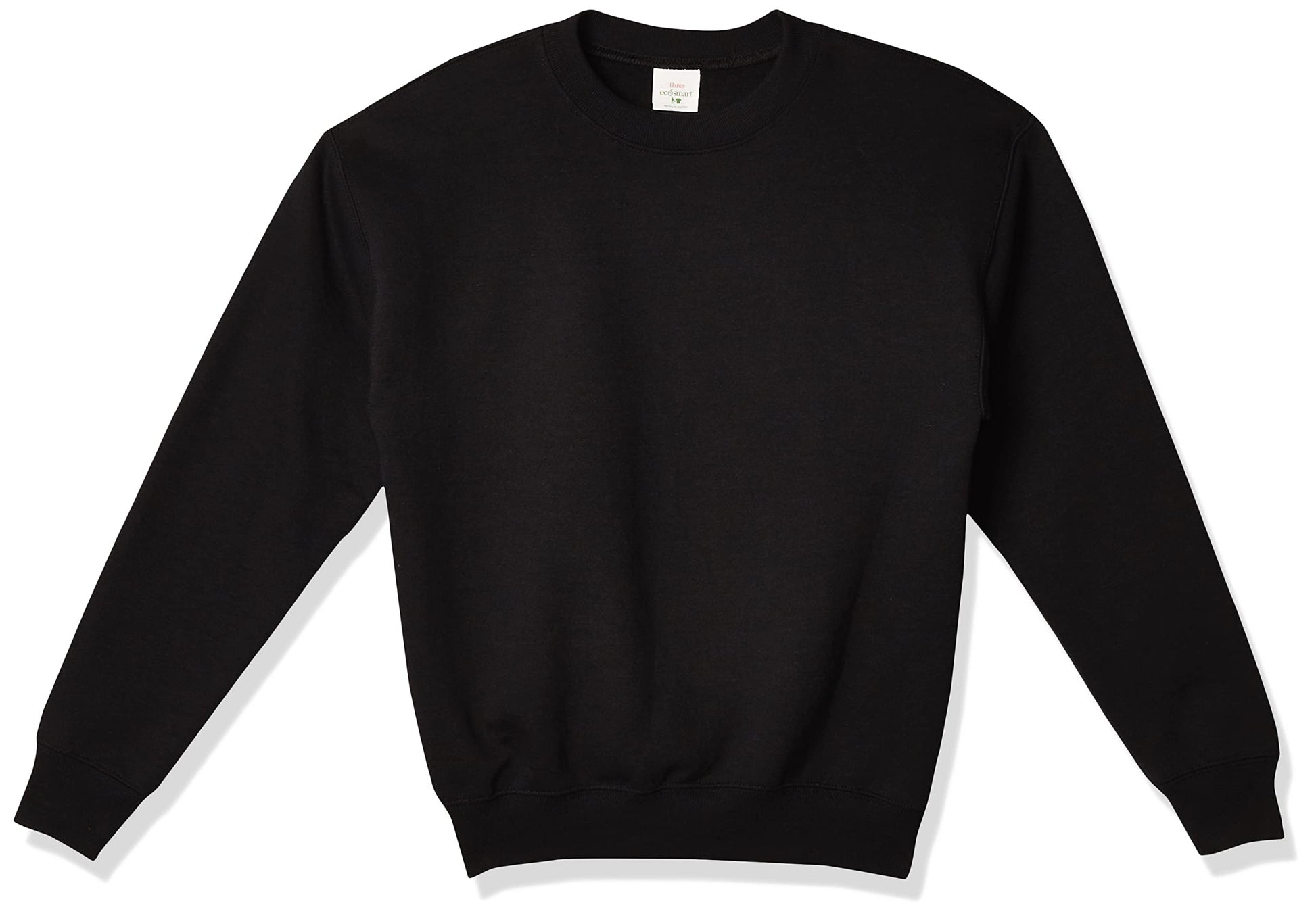 Hanes Boys' EcoSmart Sweatshirt, Cotton Crewneck Pullover, Kids' Fleece Sweatshirt
