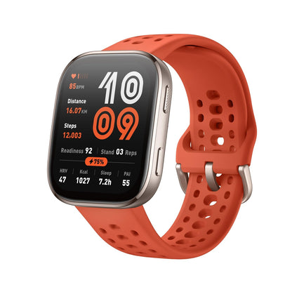 Amazfit Bip 6 Smart Watch 46mm, 14 Day Battery, 1.97" AMOLED Display, GPS & Free Maps, AI, Bluetooth Call & Text, Health, Fitness & Sleep Tracker, 140+ Workout Modes, 5 ATM Water-Resistance, Black