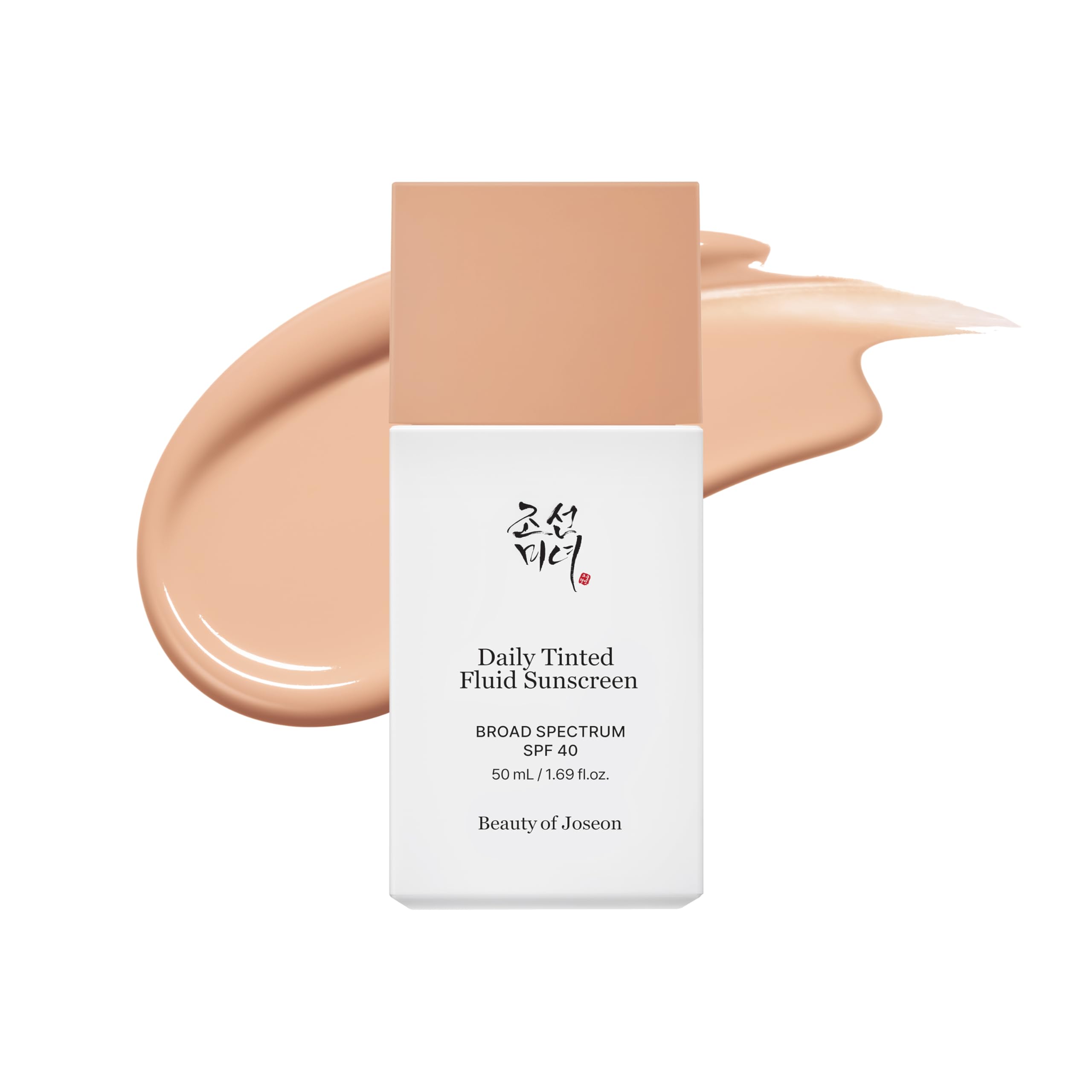 Beauty of Joseon Daily Tinted Fluid Sunscreen 12 Shades for Face Moisturizing Broad Spectrum SPF 40 Korean Skincare 50ml, 1.69 fl.oz #LN110
