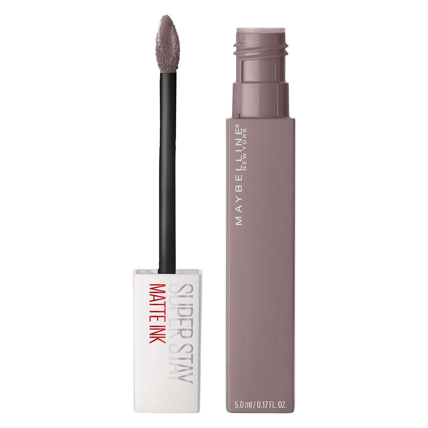 Maybelline Super Stay Matte Ink Liquid Lipstick Makeup, Long Lasting High Impact Color, Up to 16H Wear, Seductress, Light Rosey Nude, 1 Count