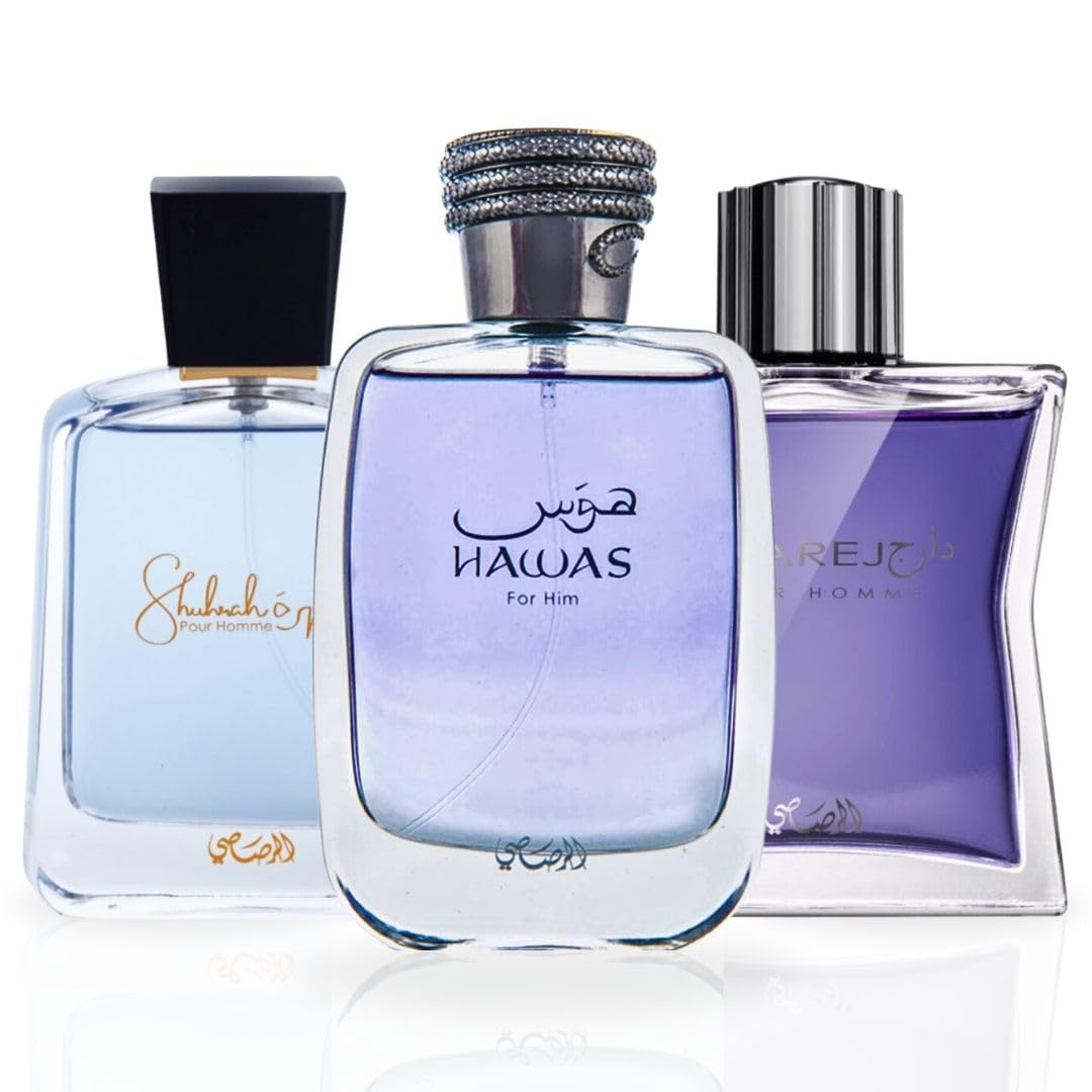 RASASI Hawas For Men - Eau de Parfum Spray 100ML (3.4 Oz), Premium Arabian Perfume for Men, A Signature Scent for Long-Lasting Fragrance - Ideal Men Perfumes For Special Occasions & Daily Elegance