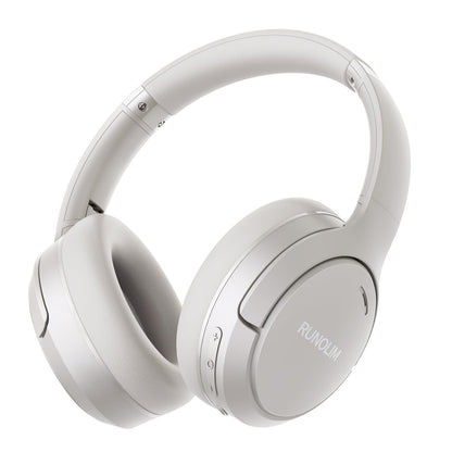 RUNOLIM Hybrid Active Noise Cancelling Headphones, Wireless Over Ear Bluetooth Headphones with Microphone, 70H Playtime, Foldable Headphone with HiFi Audio, Deep Bass for Home Travel Office