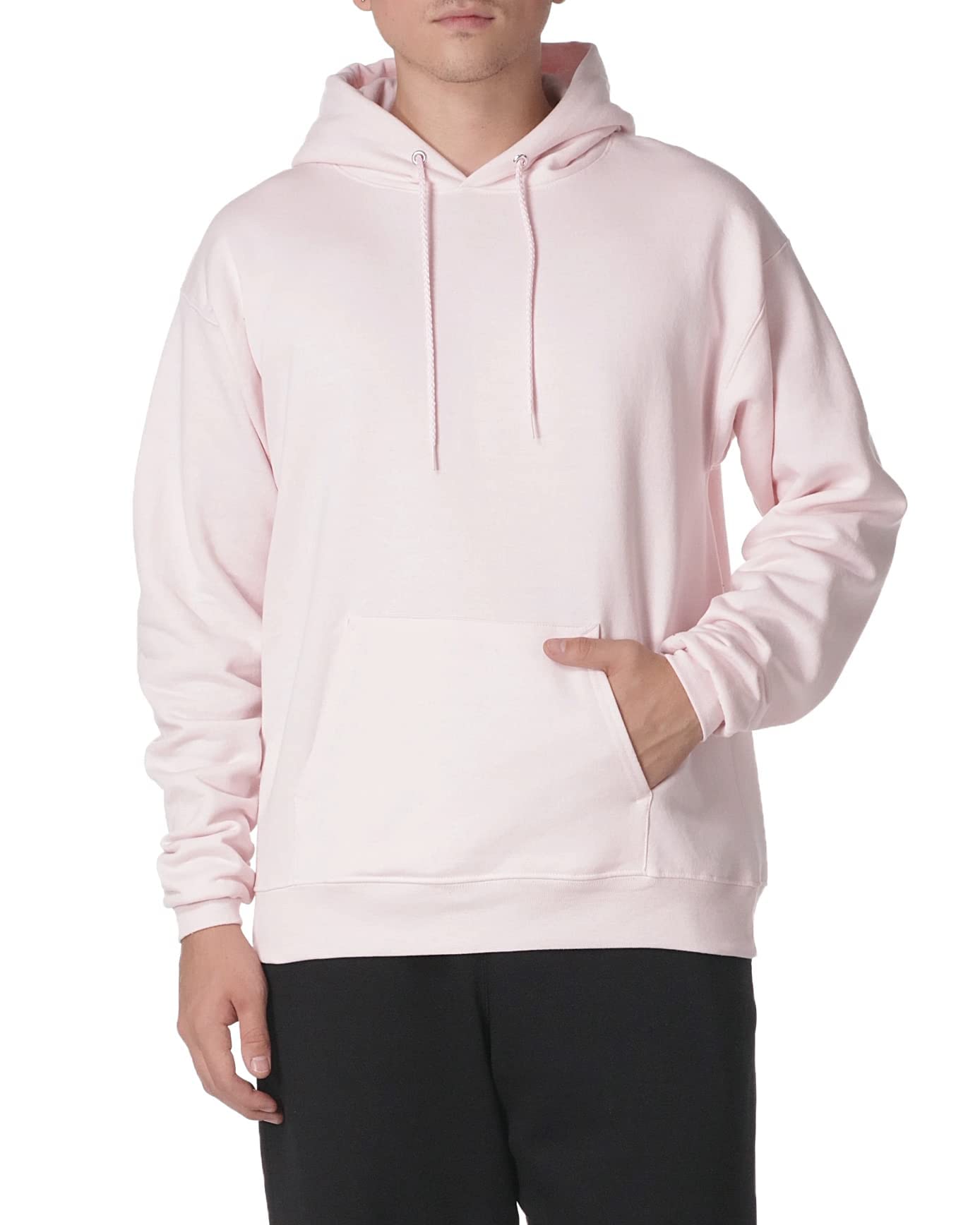 Hanes EcoSmart Hoodie, Midweight Fleece, Pullover Hooded Sweatshirt for Men
