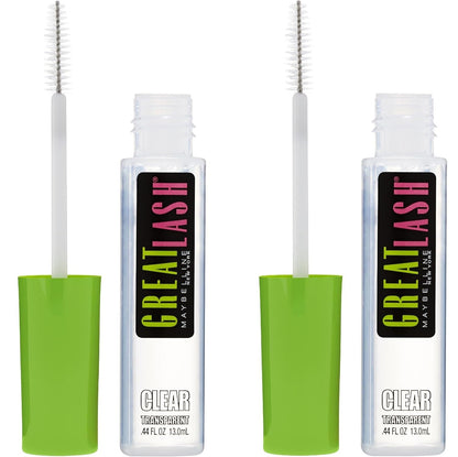Maybelline Great Lash Clear Mascara, Conditioning Formula for Lashes and Eyebrows for a Natural Eye Makeup Look, 1 Count