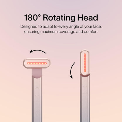 Solawave 4-in-1 Radiant Renewal Red Light Therapy Wand & Renew Complex Activation Serum | Beauty Device for Face & Neck | Serum Boosts Anti-Aging Effects, Reduces Wrinkles, Dark Circles & Puffiness