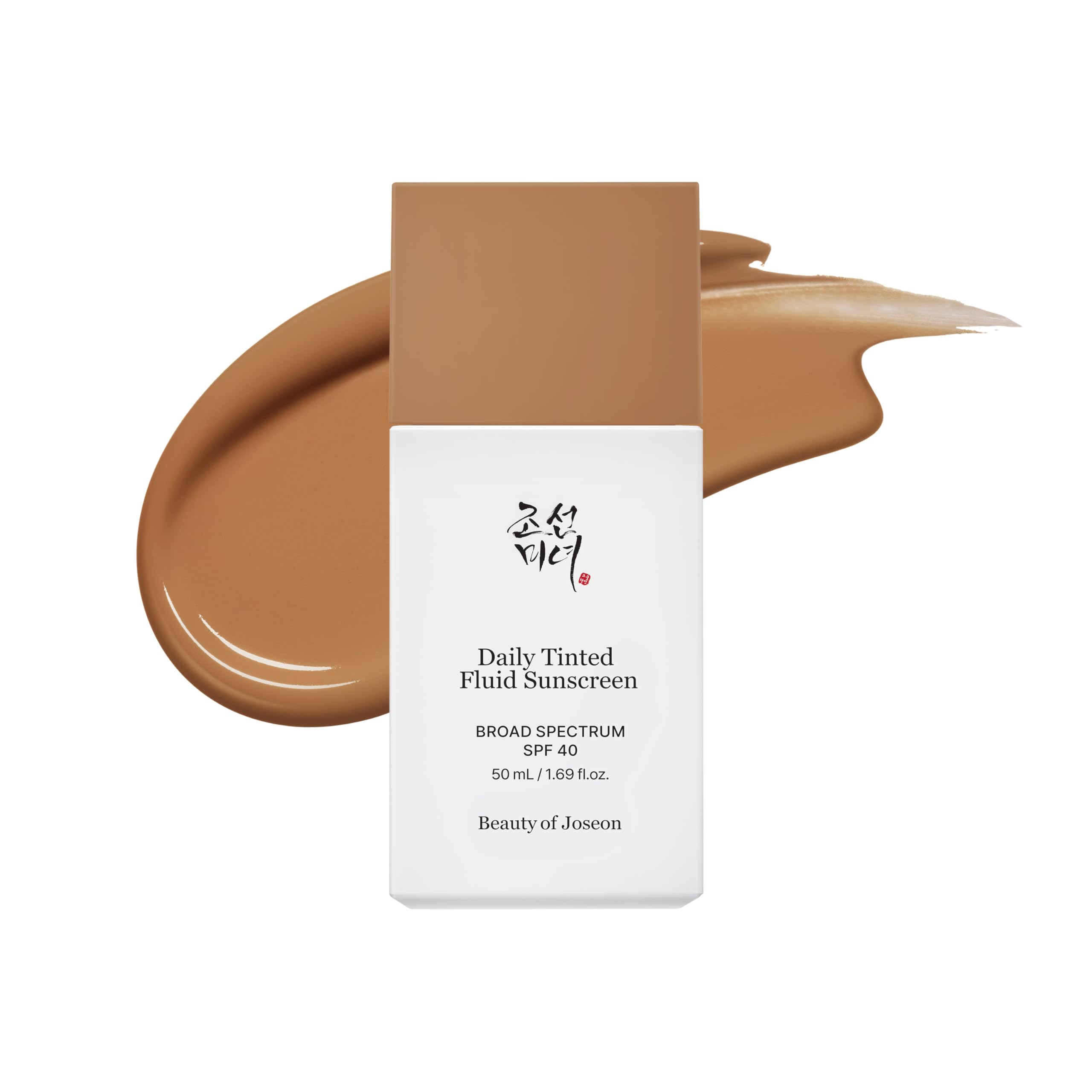 Beauty of Joseon Daily Tinted Fluid Sunscreen 12 Shades for Face Moisturizing Broad Spectrum SPF 40 Korean Skincare 50ml, 1.69 fl.oz #LN110