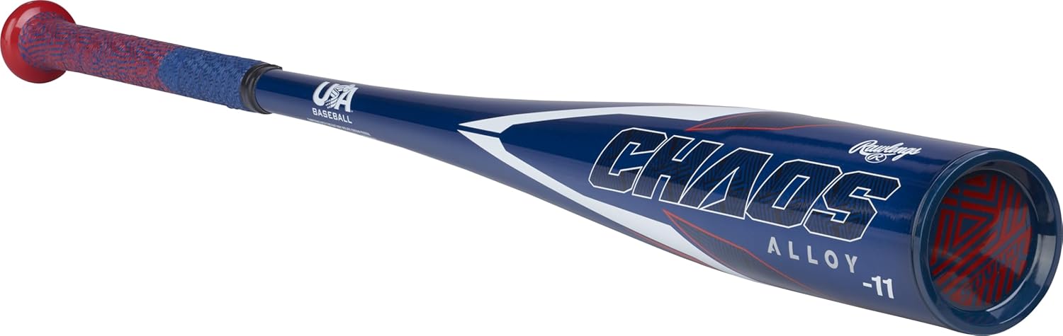 Rawlings | Chaos Baseball Bat | USA | -11 Drop | 2 5/8" Barrel | 1 Pc. Aluminum